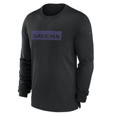 Sideline Player Performance Long Sleeve T-Shirt - Baltimore Ravens T-shirts