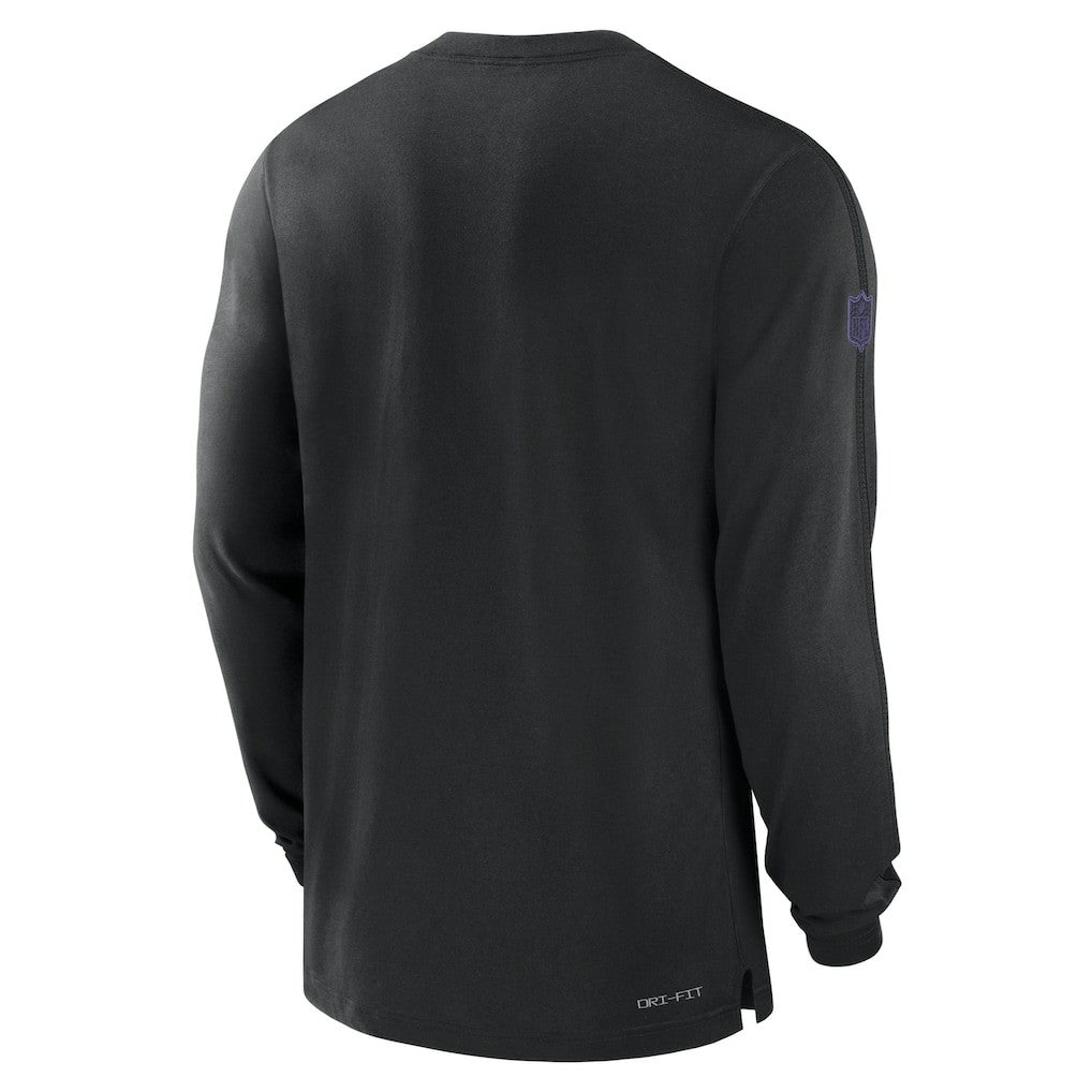 Sideline Player Performance Long Sleeve T-Shirt - Baltimore Ravens T-shirts