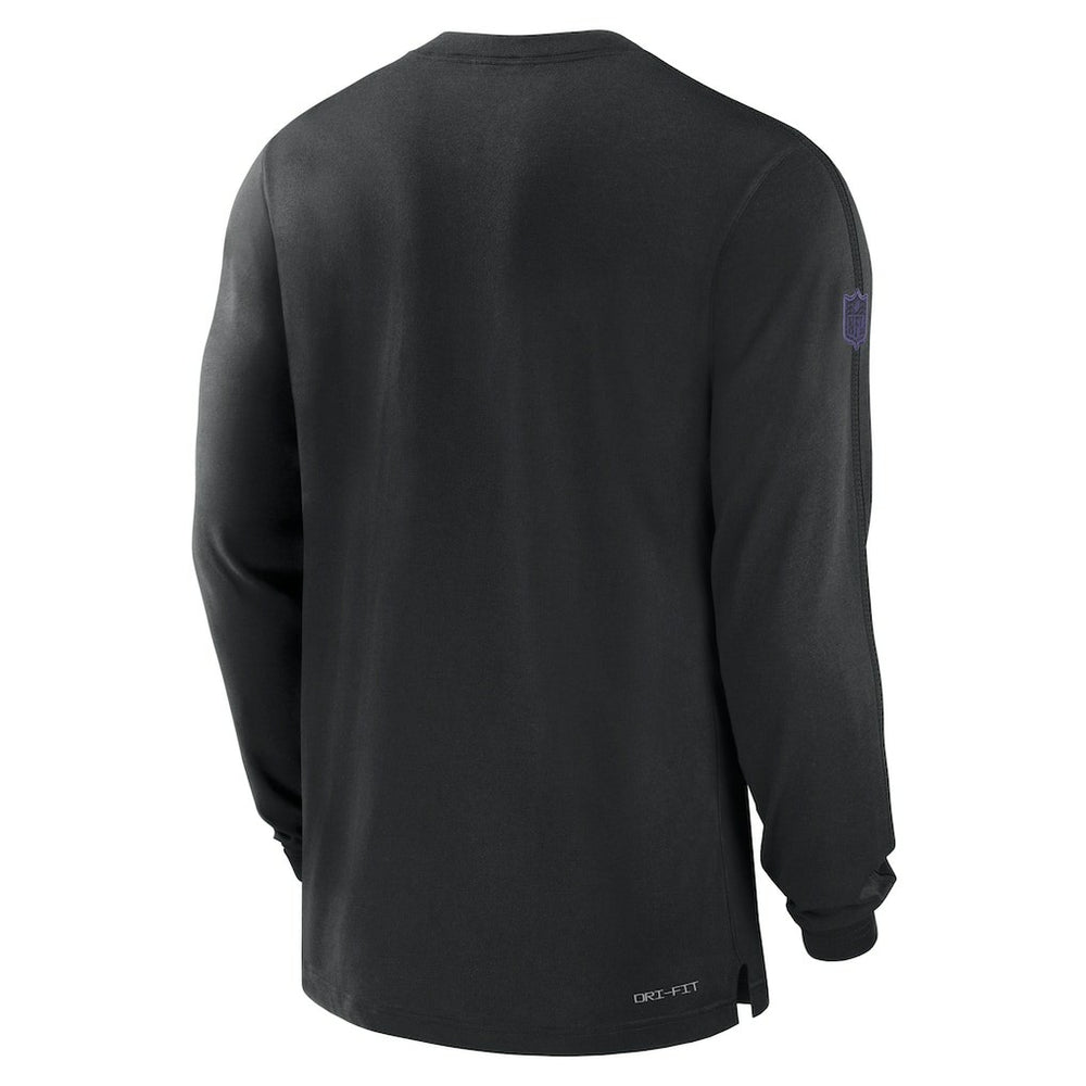 Sideline Player Performance Long Sleeve T-Shirt - Baltimore Ravens T-shirts