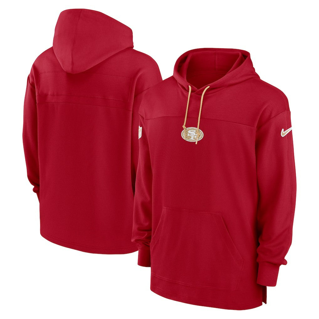 Sideline Jersey Performance Pullover Hoodie - San Francisco 49ers Hoodies,Jerseys