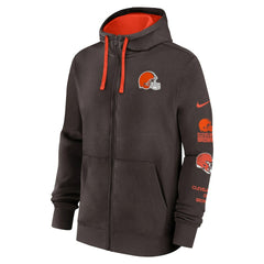 Primetime Club Full-Zip Hoodie - Cleveland Browns Hoodies