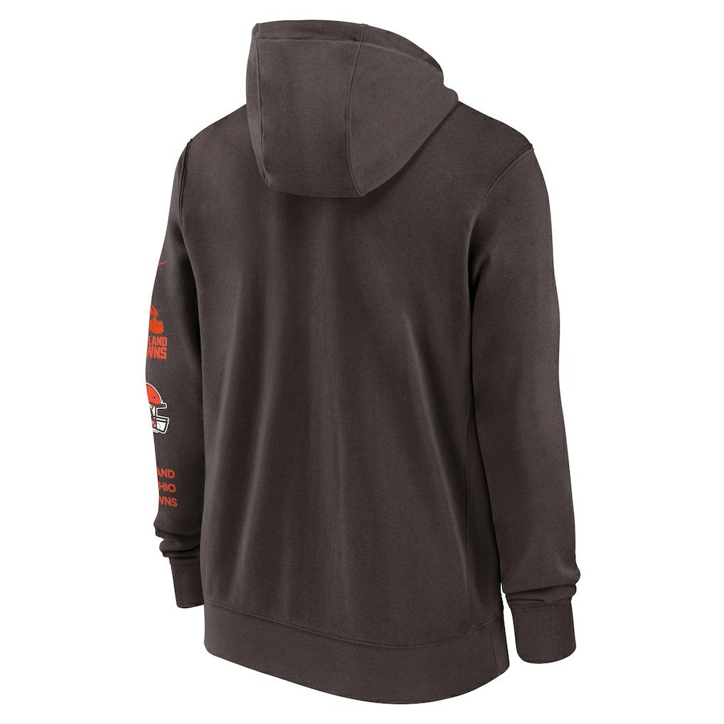 Primetime Club Full-Zip Hoodie - Cleveland Browns Hoodies