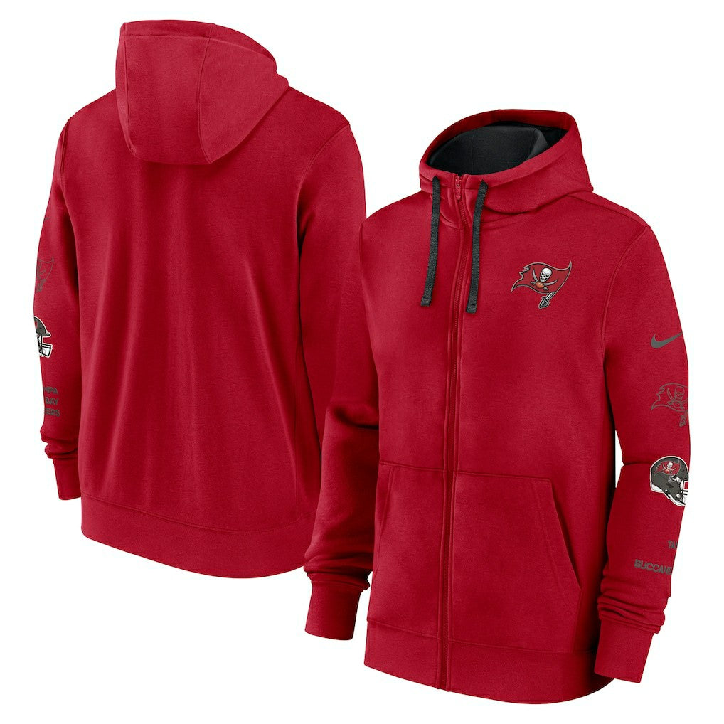Primetime Club Full-Zip Hoodie - Tampa Bay Buccaneers Hoodies