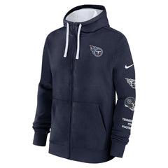 Primetime Club Full-Zip Hoodie - Tennessee Titans Hoodies