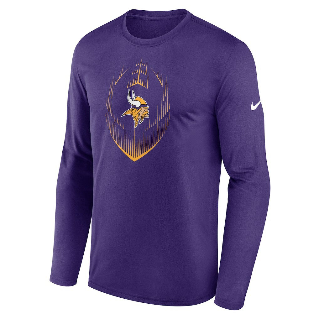 Icon Legend Performance Long Sleeve T-Shirt - Minnesota Vikings T-shirts