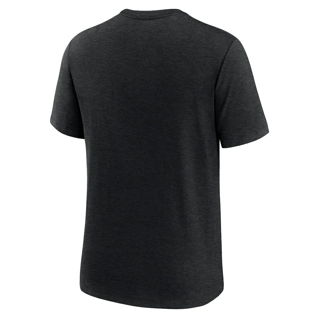 Overlap Lockup Tri-Blend T-Shirt - Carolina Panthers T-shirts