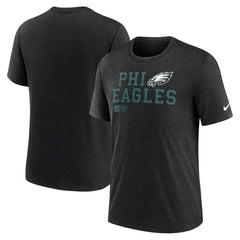 Overlap Lockup Tri-Blend T-Shirt - Philadelphia Eagles T-shirts