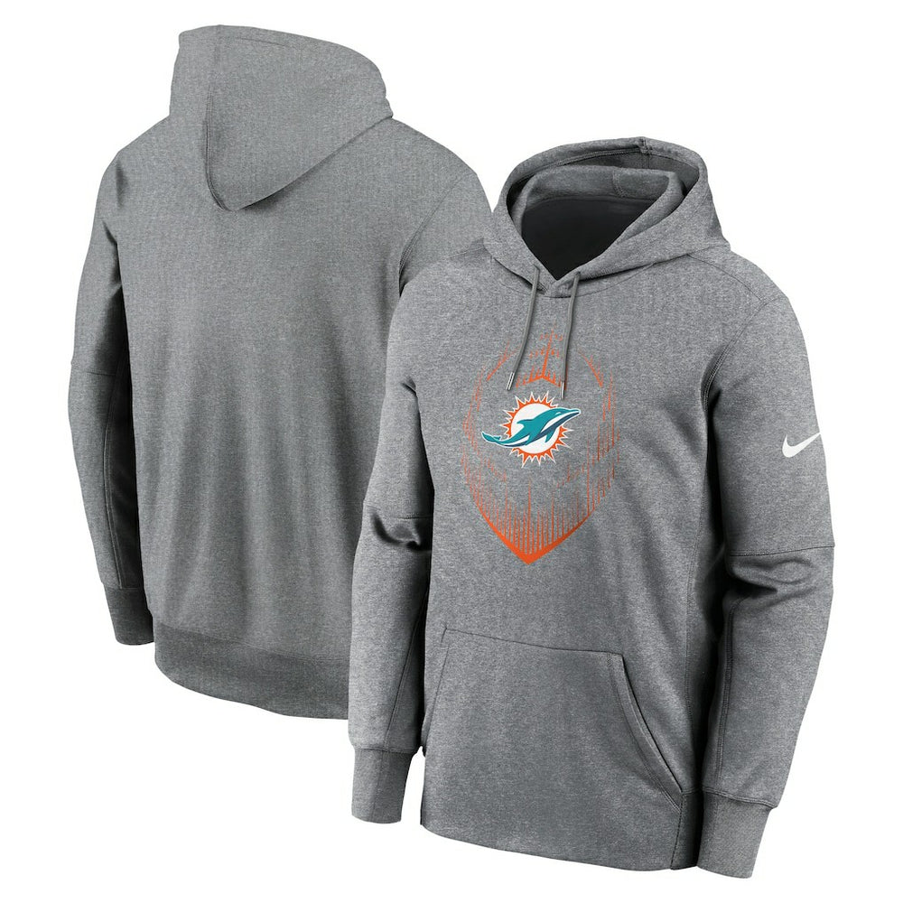 Icon Performance Pullover Hoodie - Miami Dolphins Hoodies