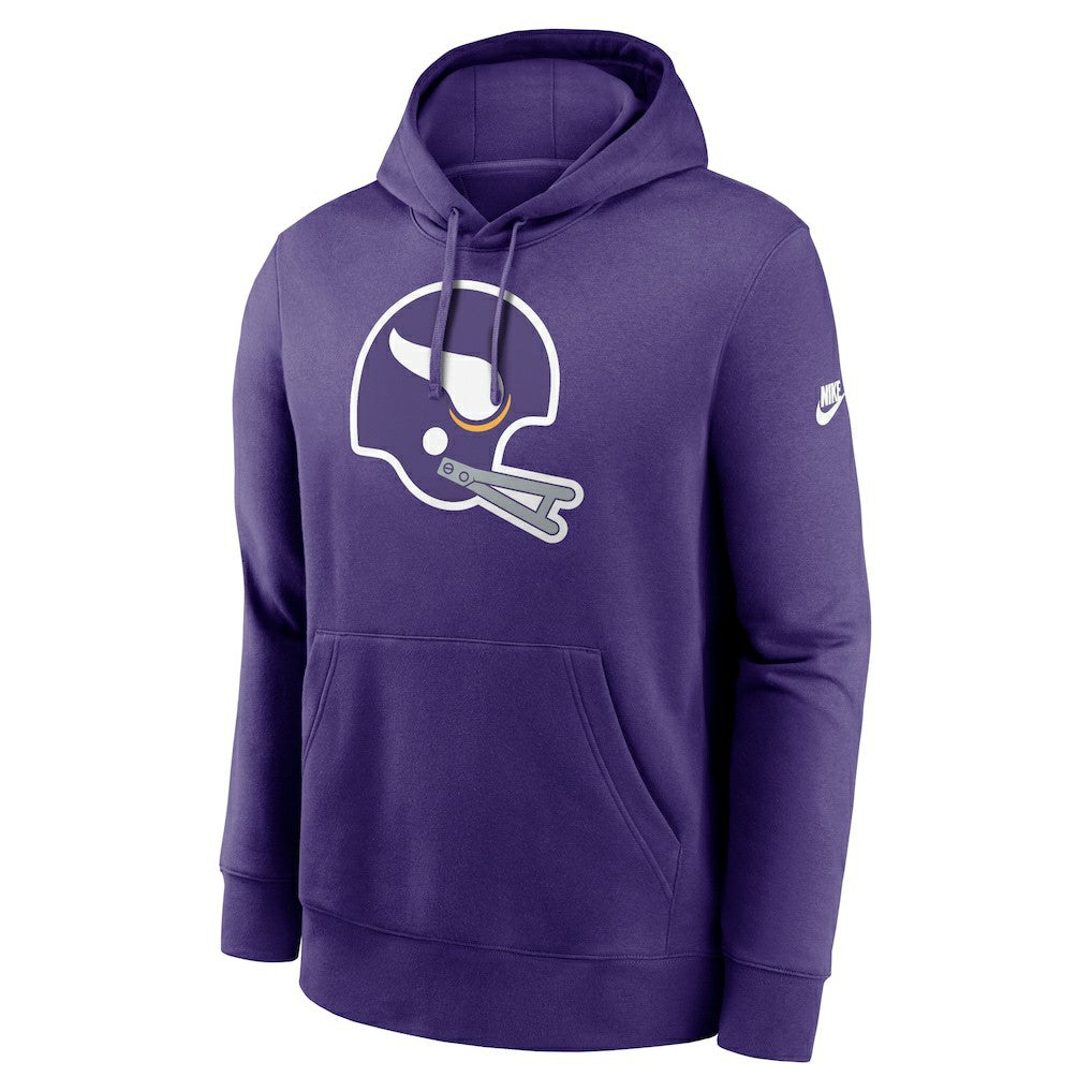Rewind Club Logo Pullover Hoodie - Minnesota Vikings Hoodies