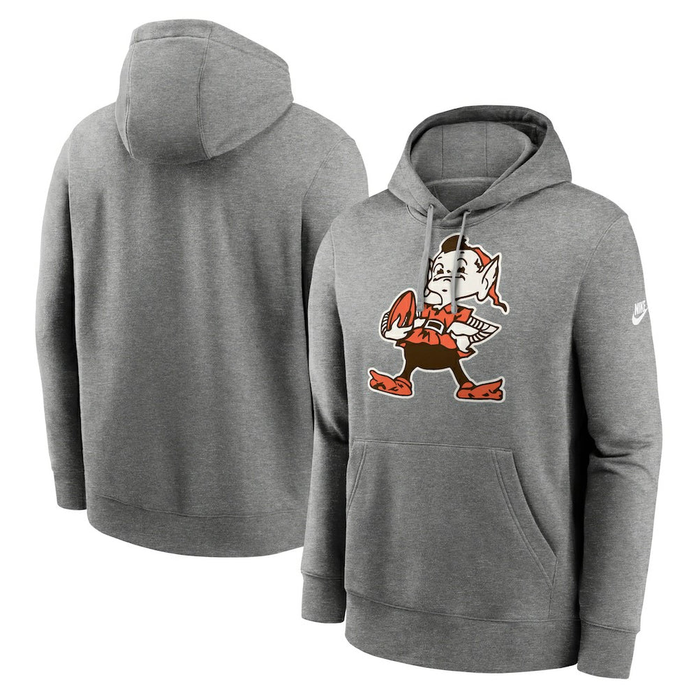 Rewind Club Logo Pullover Hoodie - Cleveland Browns Hoodies