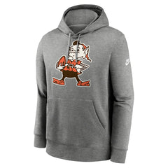 Rewind Club Logo Pullover Hoodie - Cleveland Browns Hoodies