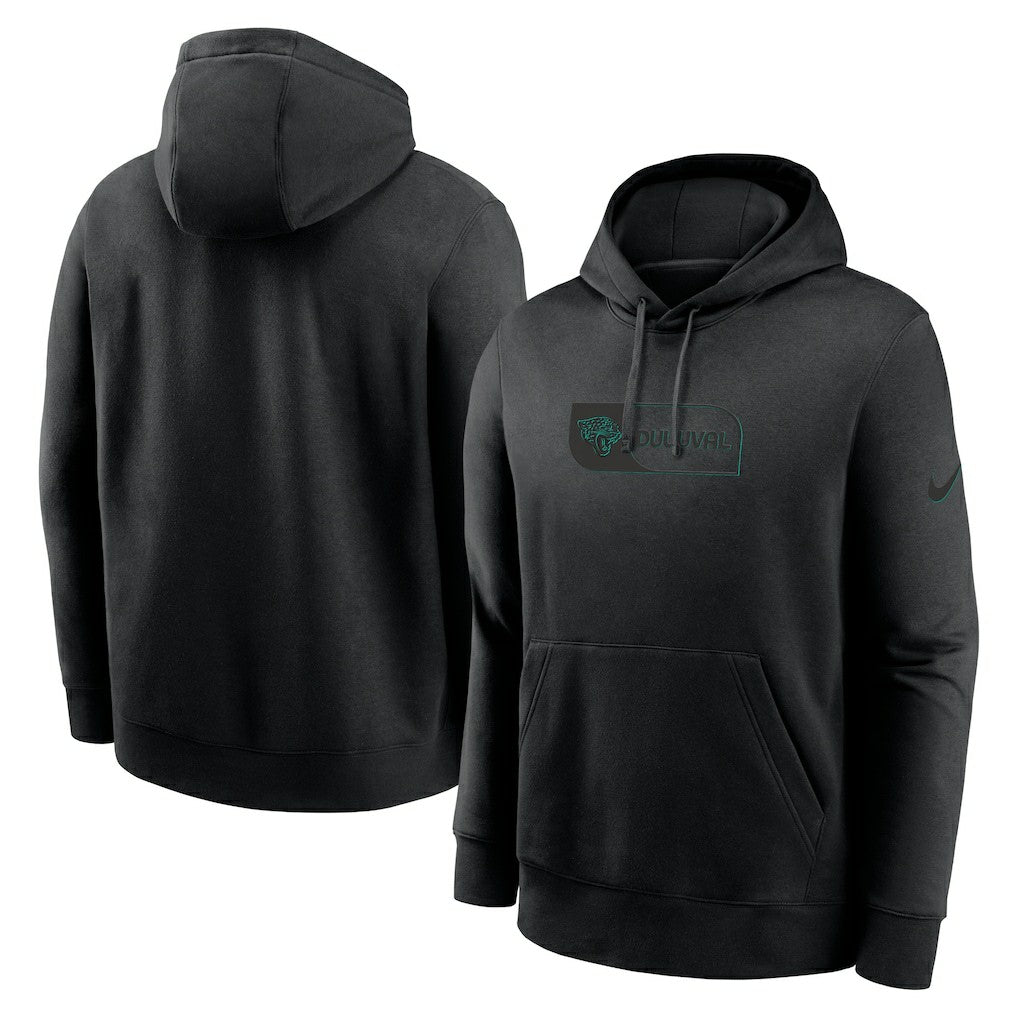 Edge Pack French Terry Club Pullover Hoodie - Jacksonville Jaguars Hoodies