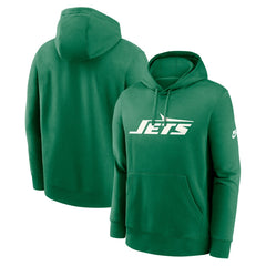 Big & Tall Club Logo Pullover Hoodie - New York Jets Hoodies