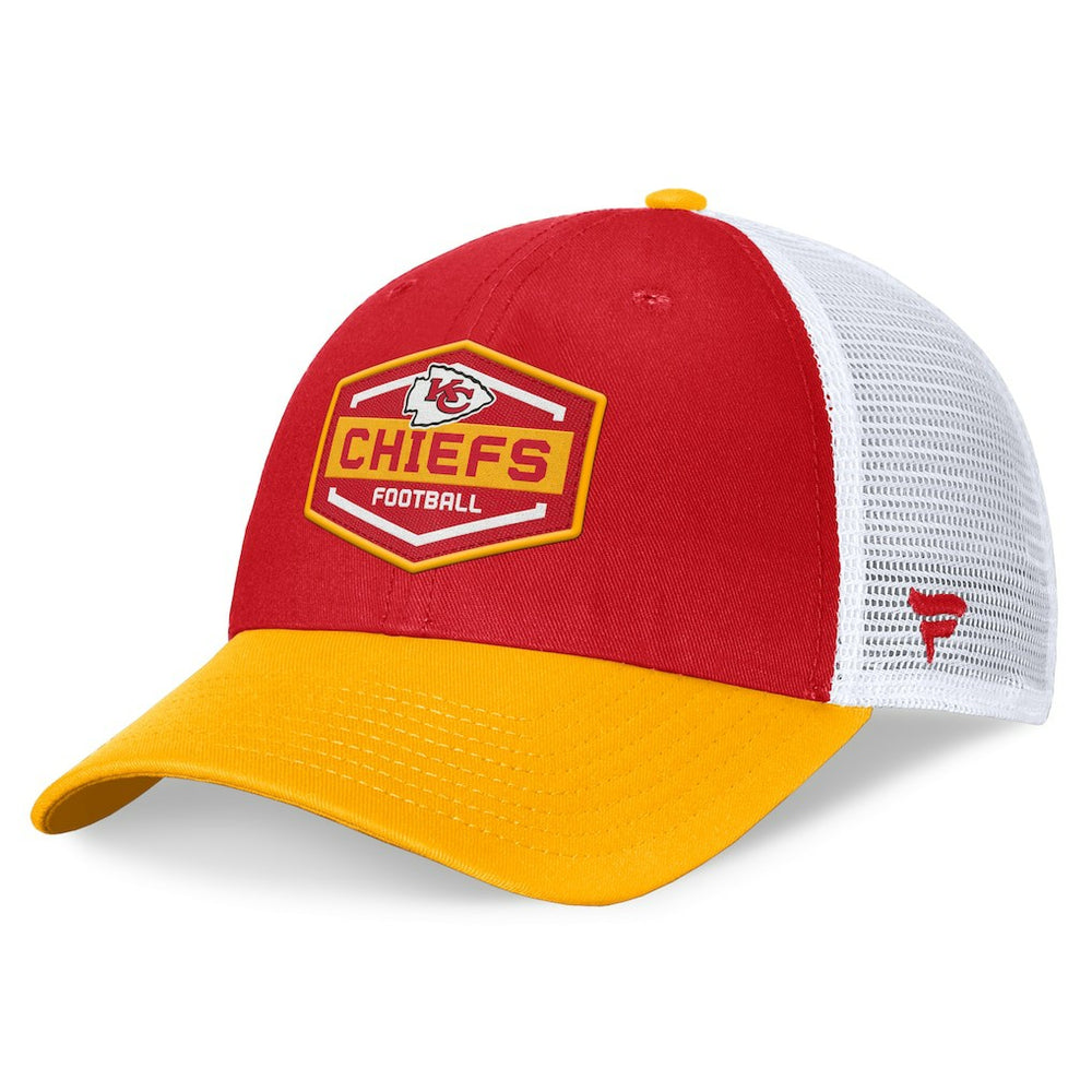 Bench Trucker Adjustable Hat - Kansas City Chiefs Hats