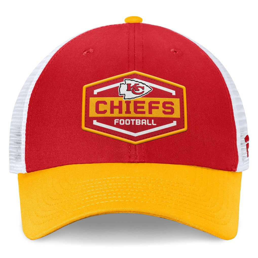 Bench Trucker Adjustable Hat - Kansas City Chiefs Hats
