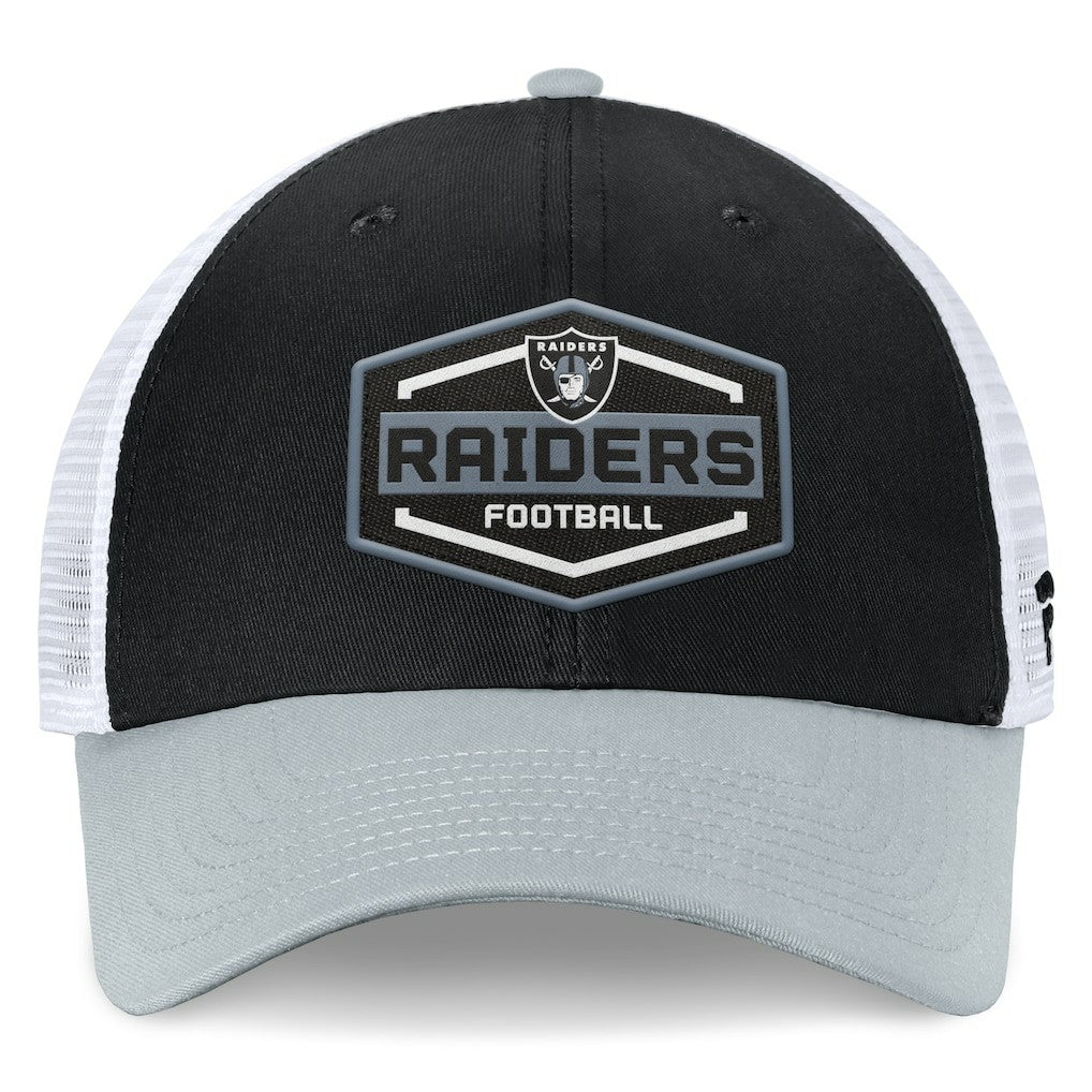 Bench Trucker Adjustable Hat - Las Vegas Raiders Hats