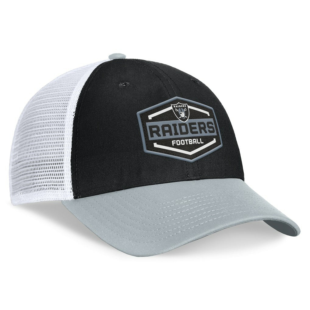Bench Trucker Adjustable Hat - Las Vegas Raiders Hats