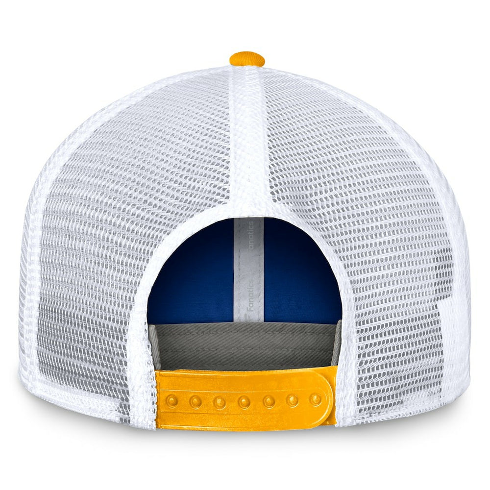 Bench Trucker Adjustable Hat - Los Angeles Rams Hats