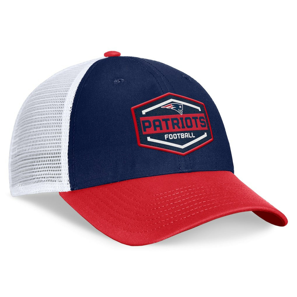 Bench Trucker Adjustable Hat - New England Patriots Hats