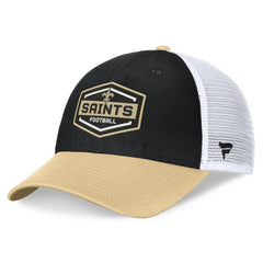 Bench Trucker Adjustable Hat - New Orleans Saints Hats