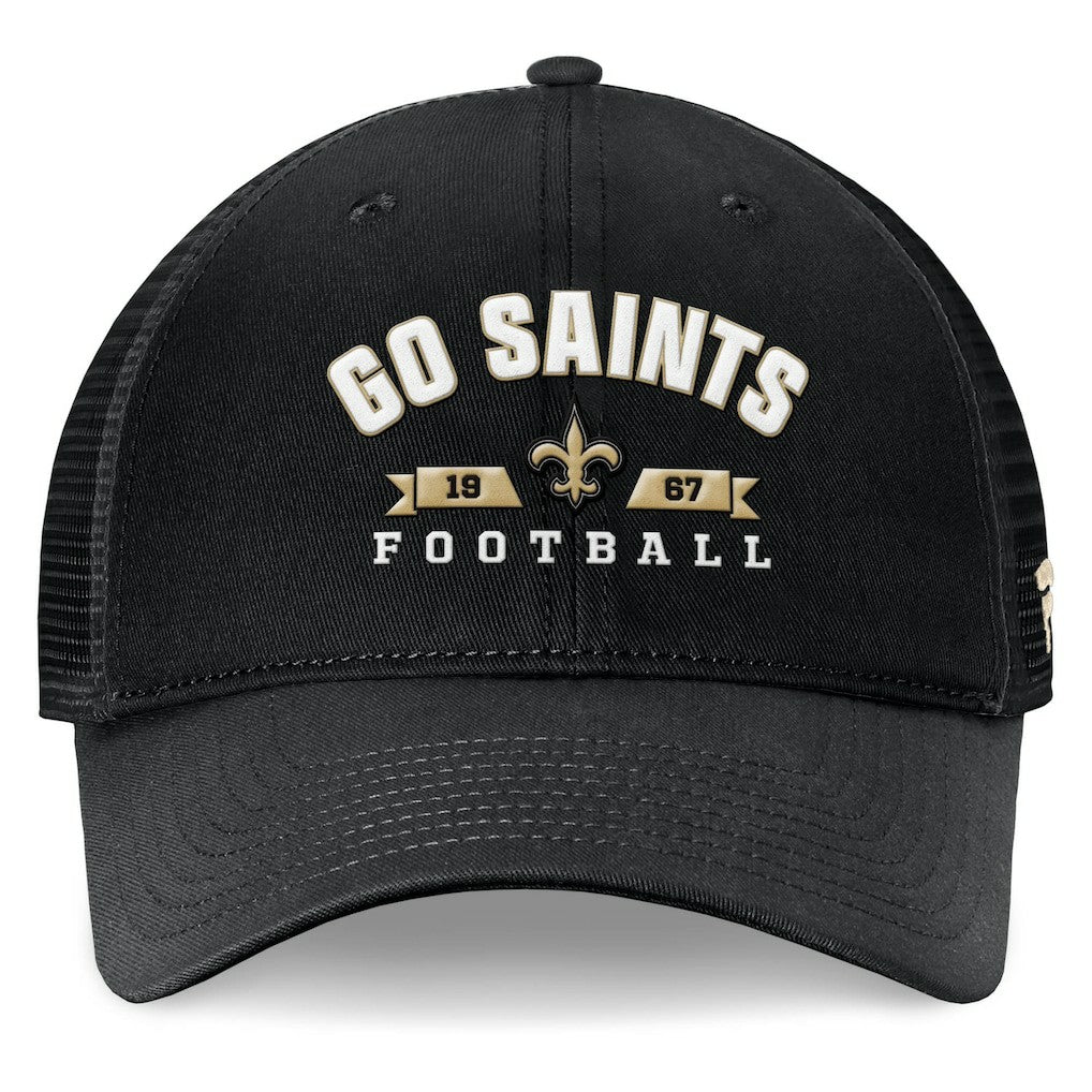 Timeout Trucker Adjustable Hat - New Orleans Saints Hats