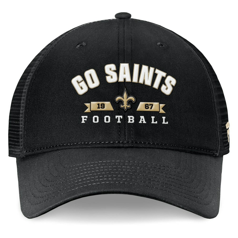 Timeout Trucker Adjustable Hat - New Orleans Saints Hats