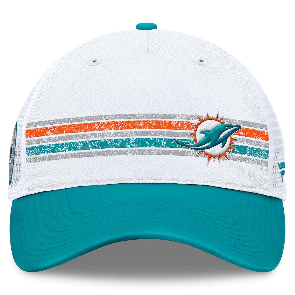 Flawless Stripe Adjustable Hat - Miami Dolphins Hats
