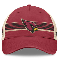 Center Stripe Trucker Adjustable Hat - Arizona Cardinals Hats
