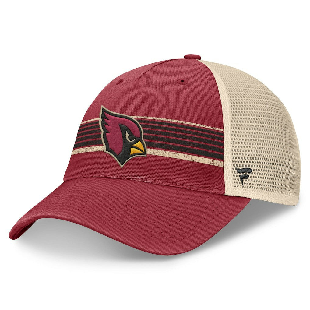 Center Stripe Trucker Adjustable Hat - Arizona Cardinals Hats