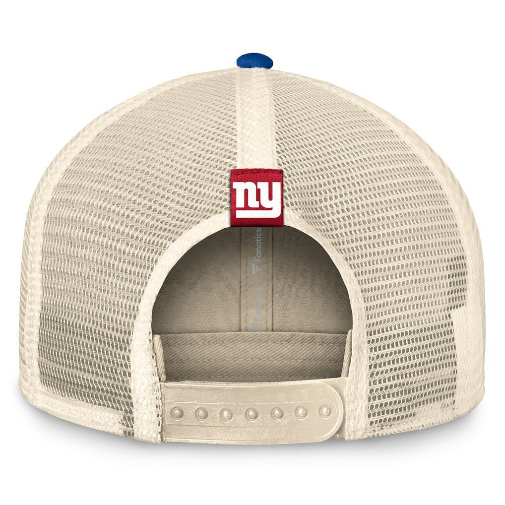 Diamond Stripe Trucker Adjustable Hat - New York Giants Hats