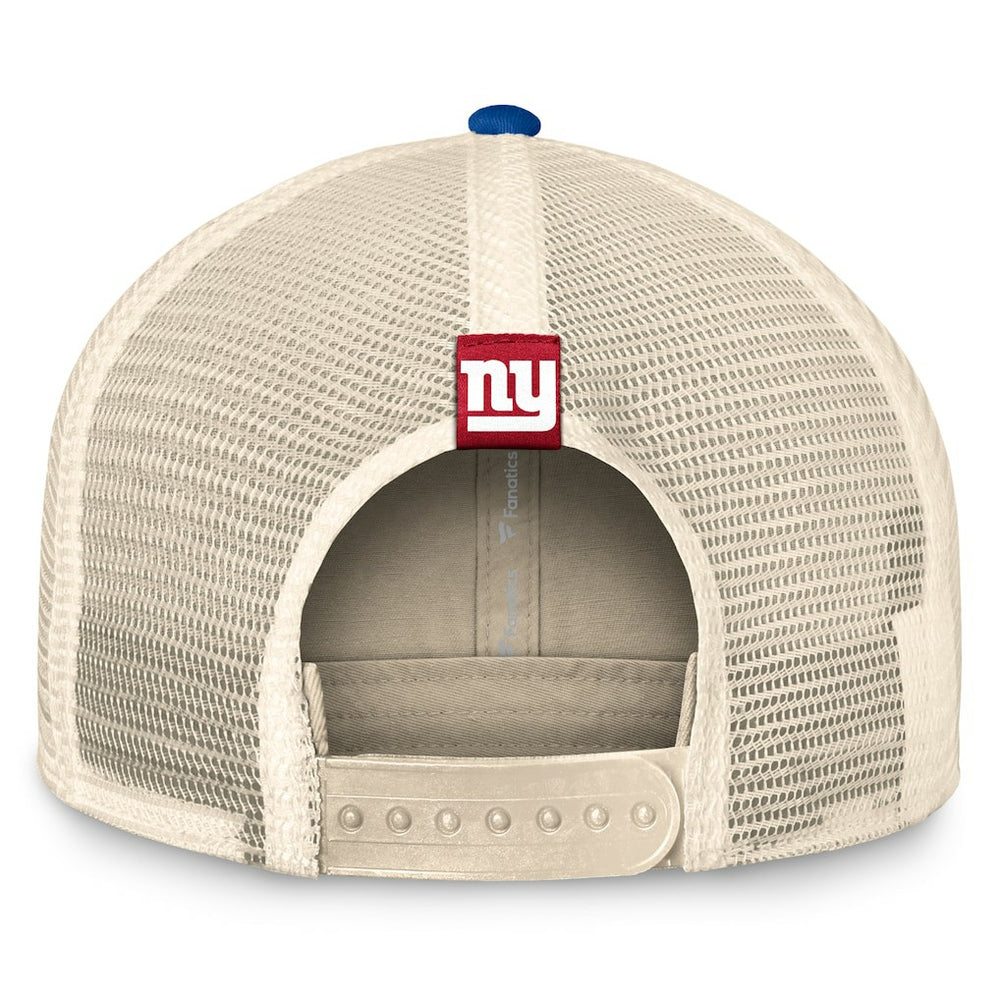 Diamond Stripe Trucker Adjustable Hat - New York Giants Hats