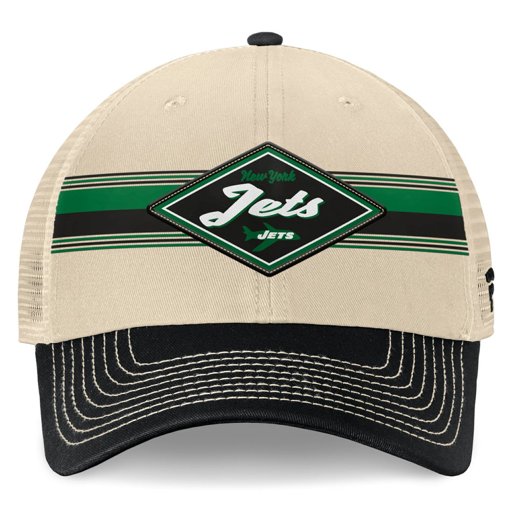 Diamond Stripe Trucker Adjustable Hat - New York Jets Hats