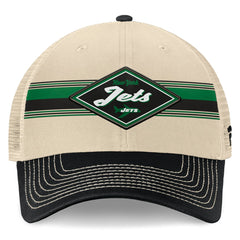 Diamond Stripe Trucker Adjustable Hat - New York Jets Hats