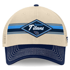 Diamond Stripe Trucker Adjustable Hat - Tennessee Titans Hats