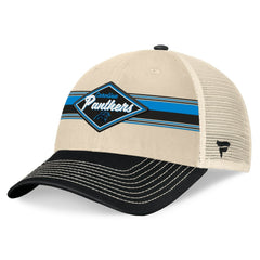 Diamond Stripe Trucker Adjustable Hat - Carolina Panthers Hats