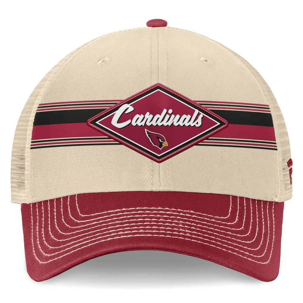 Diamond Stripe Trucker Adjustable Hat - Arizona Cardinals Hats