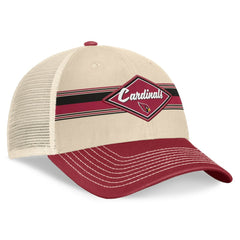 Diamond Stripe Trucker Adjustable Hat - Arizona Cardinals Hats