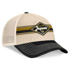 Diamond Stripe Trucker Adjustable Hat - Jacksonville Jaguars Hats