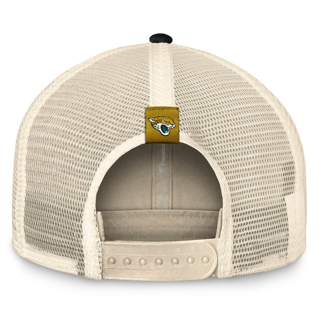 Diamond Stripe Trucker Adjustable Hat - Jacksonville Jaguars Hats