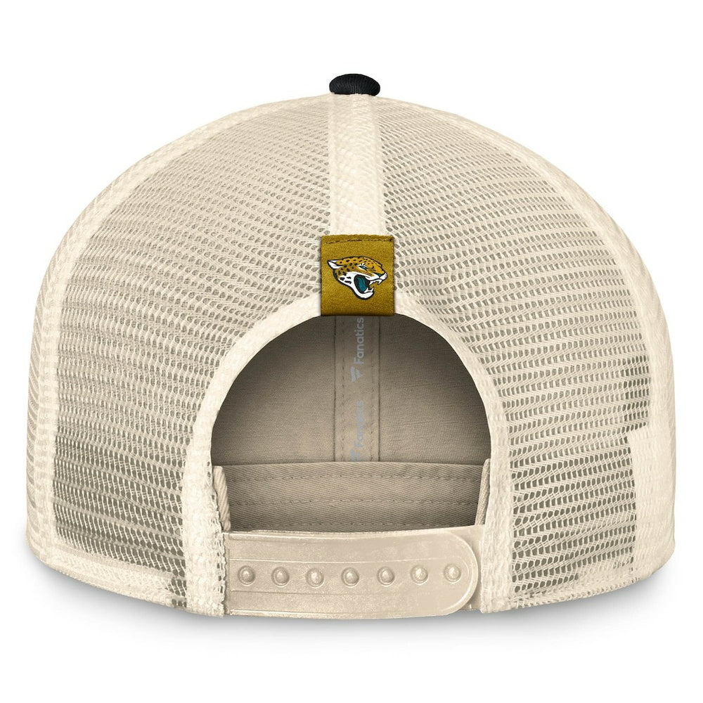 Diamond Stripe Trucker Adjustable Hat - Jacksonville Jaguars Hats