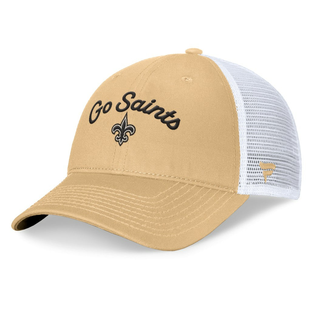 Women's Slogan Trucker Adjustable Hat - New Orleans Saints Hats
