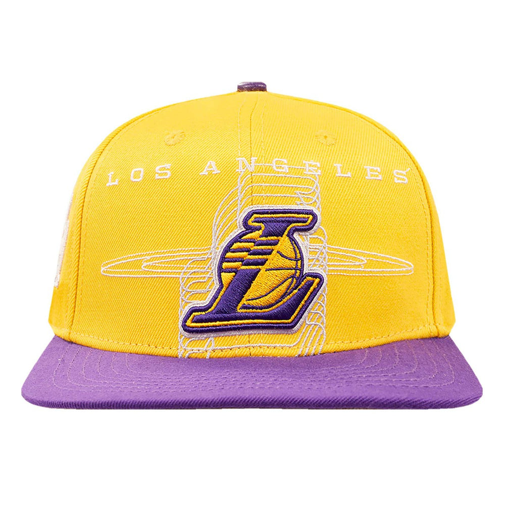 Los Angeles Lakers Pro Standard Logo Morph Snapback Hat