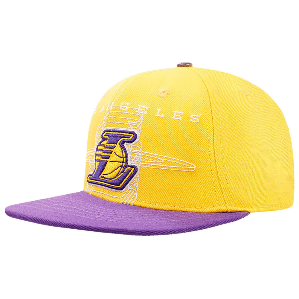 Los Angeles Lakers Pro Standard Logo Morph Snapback Hat