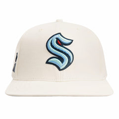 NHL Seattle Kraken Pro Standard Retro Classic Logo Snapback Hat