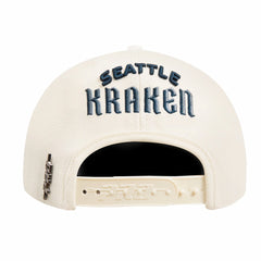 NHL Seattle Kraken Pro Standard Retro Classic Logo Snapback Hat