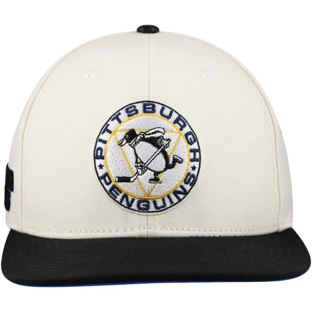 NHL Pittsburgh Penguins Pro Standard Retro Classic Logo Snapback Hat