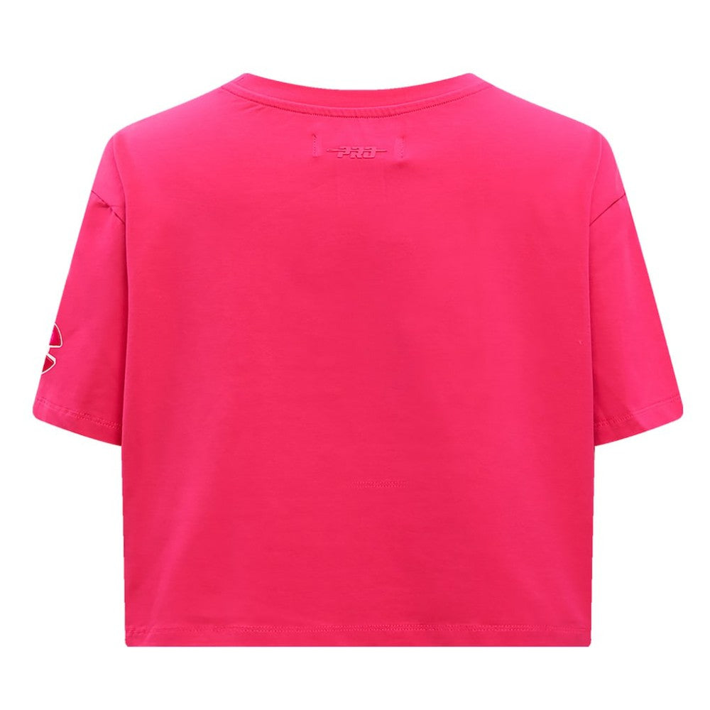 Pink St. Louis Cardinals Pro Standard Women's Triple Pink Boxy Cropped T-Shirt