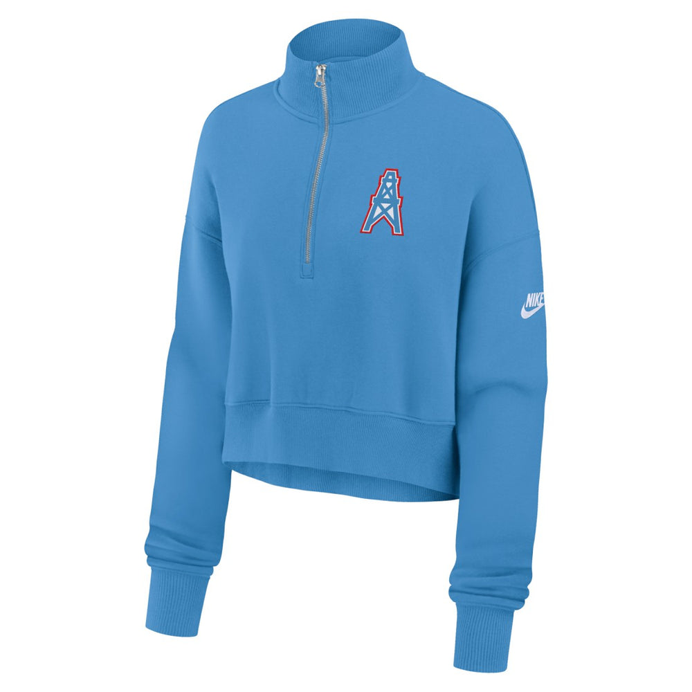 Women's Rewind Phoenix Half-Zip Sweatshirt - Tennessee Titans Sweatshirts