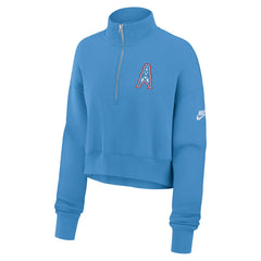 Women's Rewind Phoenix Half-Zip Sweatshirt - Tennessee Titans Sweatshirts