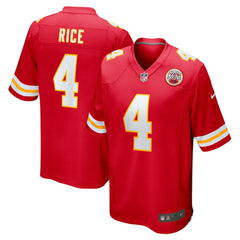 Rashee Rice  Game Jersey - Kansas City Chiefs Jerseys